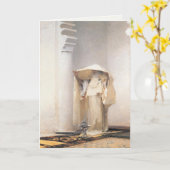 Gruß-Karte mit John Singer Sargent-Malen Karte (Gelbe Blume)