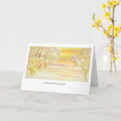 Gruß-Karte: "Neue Anfänge" durch Arciemme Karte (Gelbe Blume)