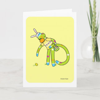 Gruß-Karte Ostern Bunkey Feiertagskarte