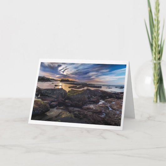 Gruß-Karte - Siegel-Strand, La Jolla Karte (Vorderseite)