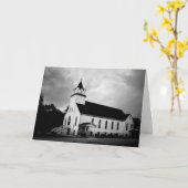 Gruß-Karte - Texas-Land-Kirche Karte (Gelbe Blume)