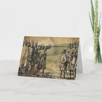 Gruß-Karte Vikings Heimskringla Ormen Lange Karte