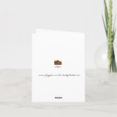 Gruß-Karte - Weihnachten - (Rückseite)