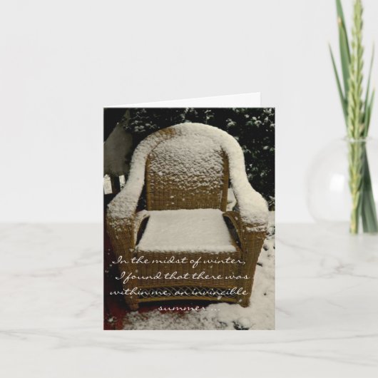 Gruß-Karte - Weihnachten - (Vorderseite)