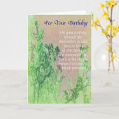 Gruß-Karten-allgemeiner Geburtstag Karte (Gelbe Blume)