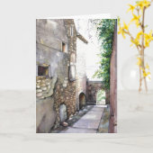 Gruß-Karten-en Grignan 5" x 7" Karte (Gelbe Blume)