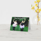 Gruß-Karten für ältere Bürger - Karte (Gelbe Blume)