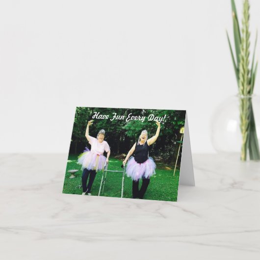 Gruß-Karten für ältere Bürger - Karte (Vorderseite)