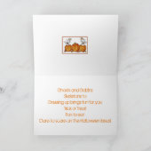 Gruß-Karten: Halloween Karte (Innenseite)