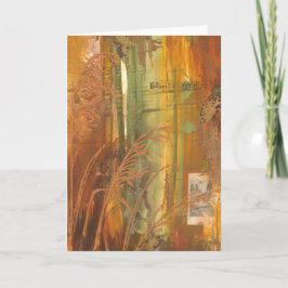 Gruß-Karten-HerbstAviary: Spatz Karte