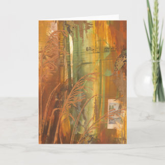 Gruß-Karten-HerbstAviary: Spatz Karte