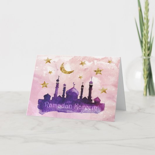 Gruß-Karten Ramadans Kareem Karte (Vorderseite)