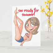 Gruß-Karten-Sammlung - Sommerzeit Karte (Gelbe Blume)