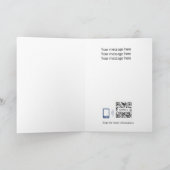 Gruß-Karten-Schablone generisches 1 Karte (Innenseite)