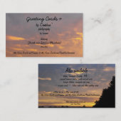 Gruß-Karten + Visitenkarte (Vorne/Hinten)