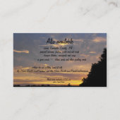 Gruß-Karten + Visitenkarte (Rückseite)