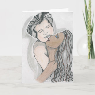 Gruß-Karten, zwischen verschiedenen Rassen, Karte