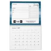 Gruß mit Logos - Geschäftsbüro Kalender (Jan 2027)