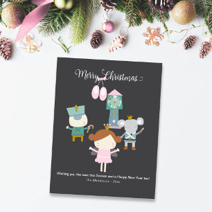 Gruß niedlicher Nutcracker Feiertagskarte