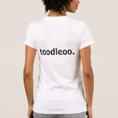 Gruß-T-Shirt T-Shirt (Rückseite)