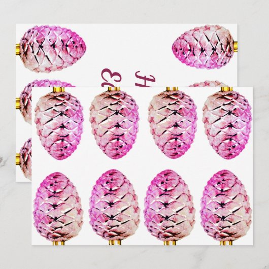 Gruß und Mitteilungskarten (Vorne/Hinten)