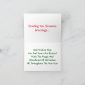 Gruß und Mitteilungskarten (Innenseite)