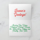 Gruß und Mitteilungskarten (Innenseite)