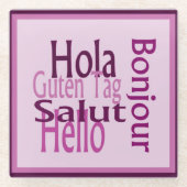 Gruß Untersetzer (Vorderseite)