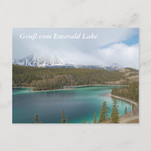 Gruß vom Emerald Lake Postkarte