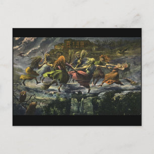 Gruss vom Hexentanzplatz Postkarte