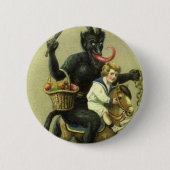 Gruss Vom Krampus Button (Vorderseite)