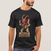 Gruss Vom Krampus Evil Merry Krampus Christmas Dem T-Shirt (Vorderseite)