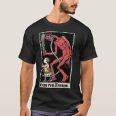 Gruss Vom Krampus Greetings From Christmas Demon 5 T-Shirt (Vorderseite)