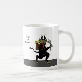 Gruss vom Krampus (Grüße von Krampus) Tasse