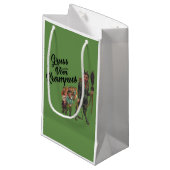 GRUSS VOM KRAMPUS KLEINE GESCHENKTÜTE (Vorderseite Schrägansicht)