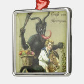 Gruss Vom Krampus Ornament Aus Metall (Links)