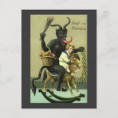 Gruss Vom Krampus Postkarte (Vorderseite)