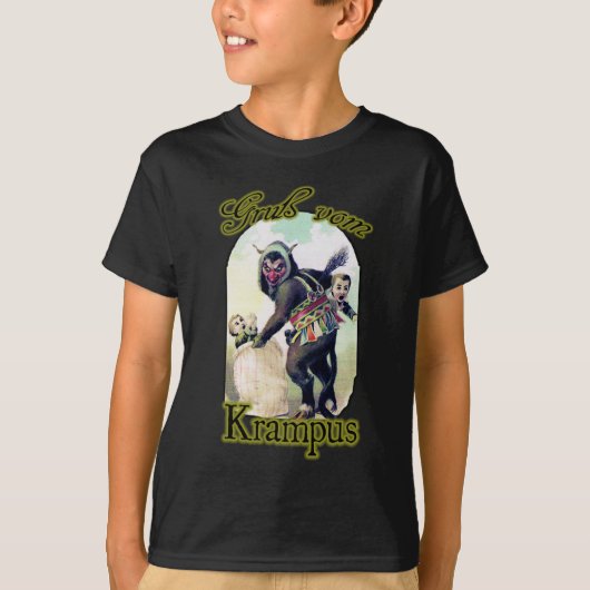 Gruß vom Krampus T-Shirt (Vorderseite)