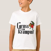 Gruss Vom Krampus T-Shirt (Vorderseite)