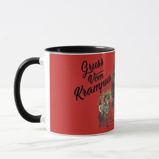 GRUSS VOM KRAMPUS TASSE (Links)