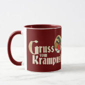 Gruss Vom Krampus Tasse (Links)