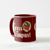 Gruss Vom Krampus Tasse (Vorderseite Links)