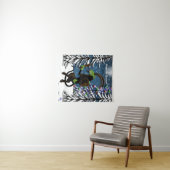 Gruss vom Krampus Wandteppich (Beispiel (Horizontal))