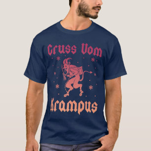 Gruß vom Krampus Weihnachten Horror Folklore Kramp T-Shirt