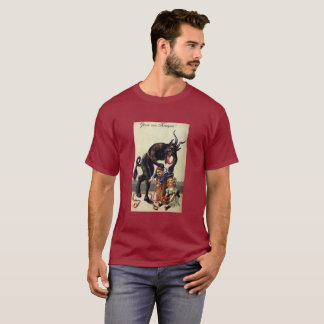 Gruss vom Krampus Weihnachtsabend 1900 T-Shirt