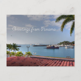 Gruß vom Panamakanal, Postkarte
