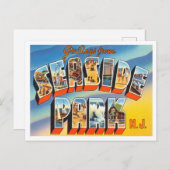 Gruß vom Seaside Park, New Jersey Travel Postkarte (Vorne/Hinten)