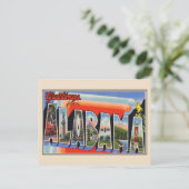 Gruß von Alabama Große Briefkarte Postkarte (Stehend Vorderseite)