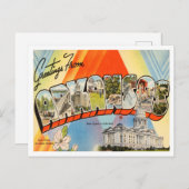 Gruß von Arkansas Vintage Travel Postkarte (Vorne/Hinten)