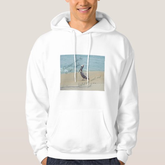 Gruß von Außenbanken OBX NC Hoodie (Vorderseite)